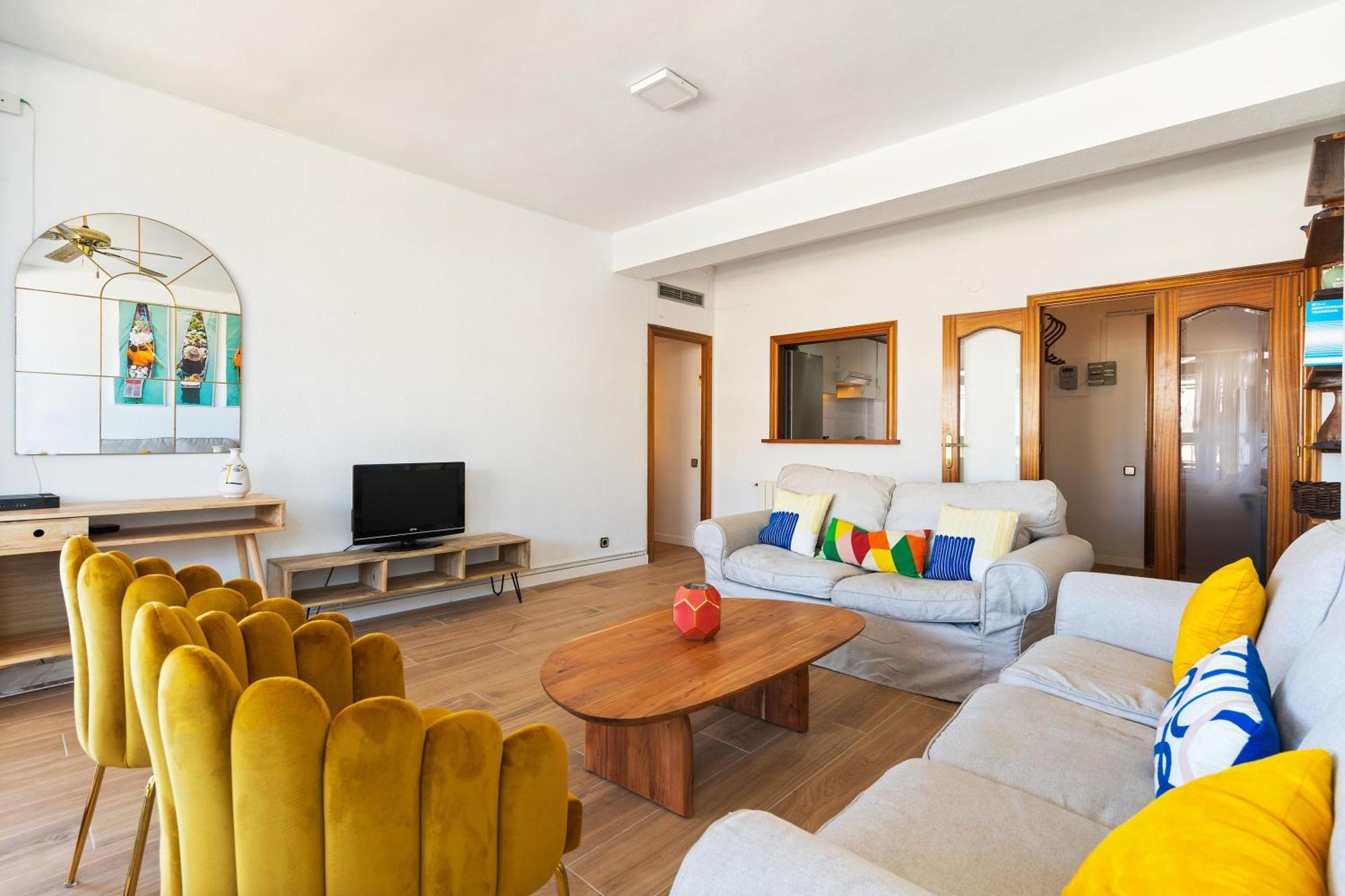 Appartement Chic 3Br Retreat With Private Terrace à Barcelone Extérieur photo